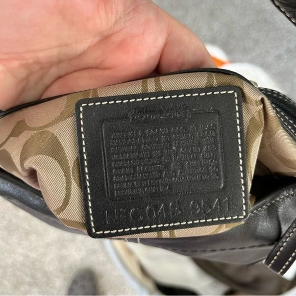 COACH NY Soho Small Black Hobo Shoulder Bag - Picture 8 of 9